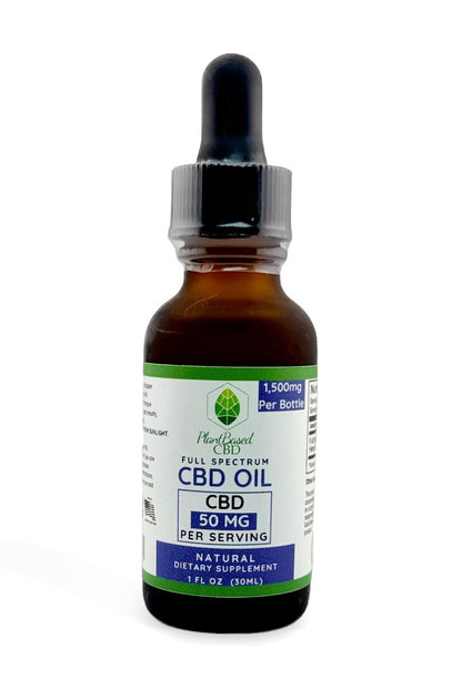 CBD Oil Tincture 1500mg - PlantBasedCBD